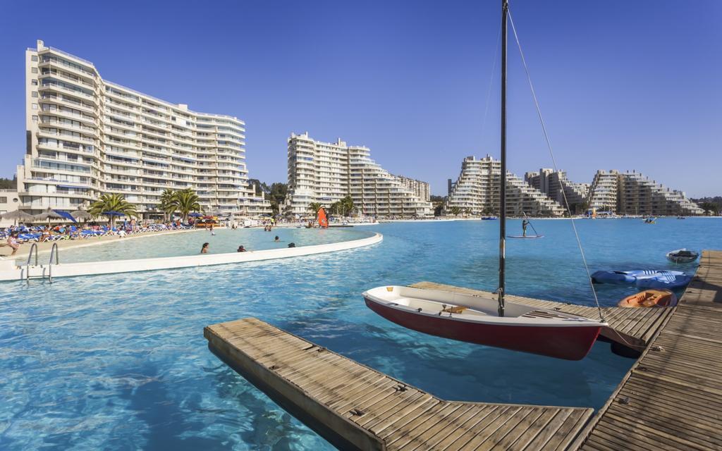 شقة San Alfonso Del Mar Frente Al Mar ألغاروبو المظهر الخارجي الصورة